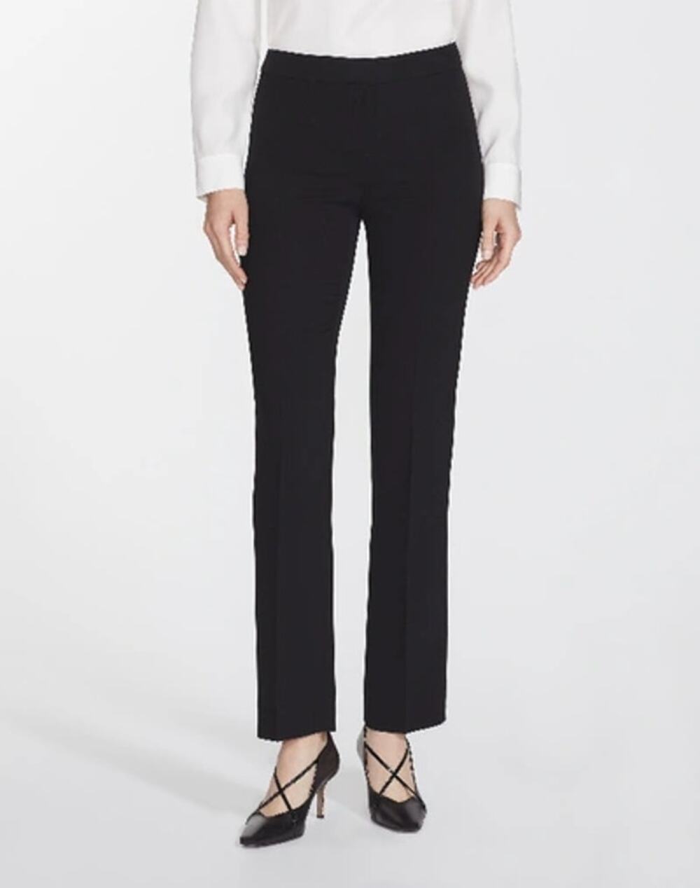 Lafayette 148 Barrow Finessecrepe Trouser Pants Women US 18 Blue High Waisted